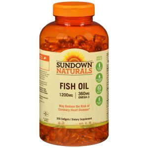 Sundown Naturals Fish Oil 1200 mg Softgels - 300 CP