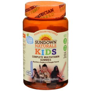 Sundown Naturals Kids Star Wars Complete Multivitamin Gummies Mixed Berry Raspberry And Pineapple - 60 EA