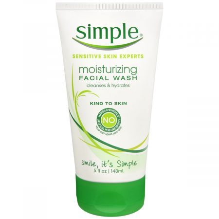 Simple Moisturizing Facial Wash - 5 OZ