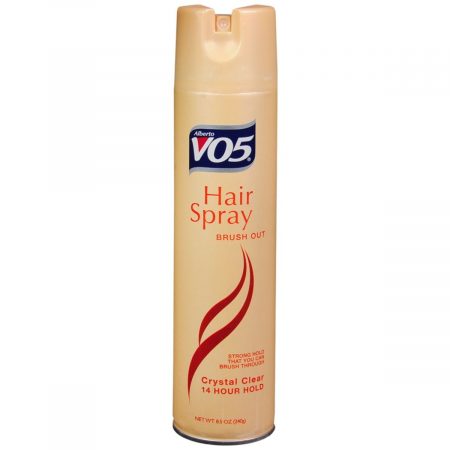 VO5 Hair Spray Brush Out Crystal Clear Aerosol - 8.5 OZ