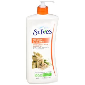 St. Ives Nourish & Soothe Body Lotion Oatmeal & Shea Butter - 21 OZ