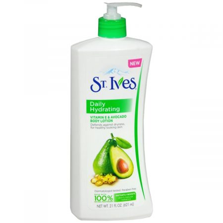 St. Ives Daily Hydrating Body Lotion Vitamin E & Avocado - 21 OZ