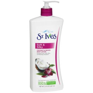 St. Ives Soft & Silky Body Lotion Coconut & Orchid - 21 OZ