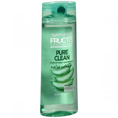 Garnier Fructis Pure Clean Fortifying Shampoo + Aloe Extract - 12.5 OZ