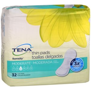 TENA Serenity Thin Pads Moderate Absorbency 3 - 32 EA