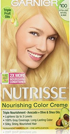 Garnier Nutrisse Nourishing Color Creme 100 Extra-Light Natural Blonde - 1 EA