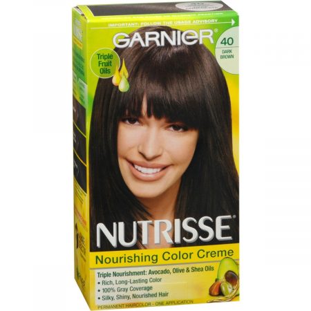 Garnier Nutrisse Haircolor 40 Dark Chocolate (Dark Brown) - 1 EA
