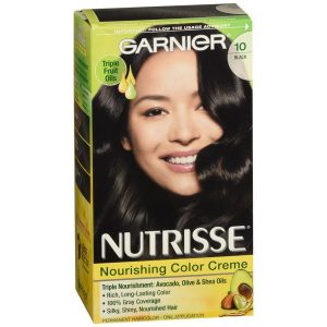 Garnier Nutrisse Nourishing Color Creme Haircolor Black 10 - 1 EA
