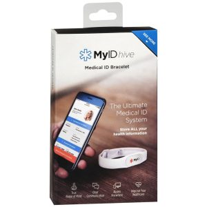 MyID Hive Medical ID Bracelet White - 1 EA