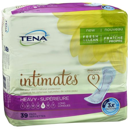 Tena Intimates Pads Heavy Long - 39 EA