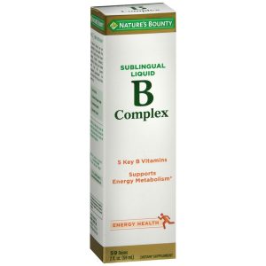 Nature's Bounty Sublingual Liquid B Complex - 2 OZ