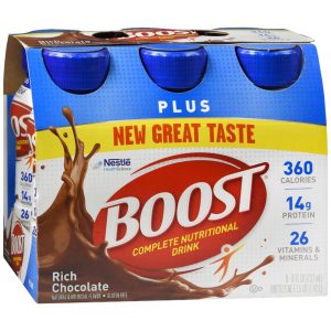 BOOST PLUS Complete Nutritional Drink Rich Chocolate - 48 OZ