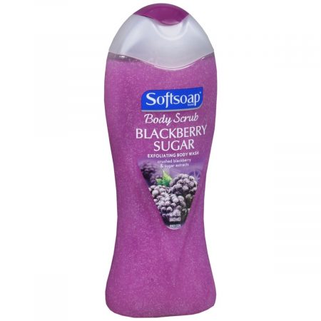 Softsoap Body Scrub Blackberry Sugar - 15 OZ