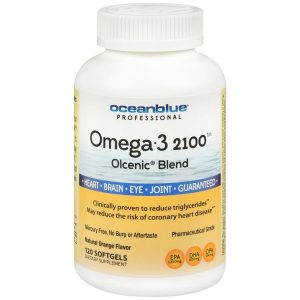 Ocean Blue Professional Omega-3 2100 Olcenic Blend Softgels - 120 CP