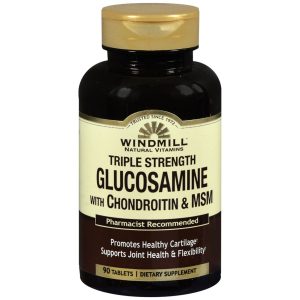 Windmill Glucosamine with Chondroitin & MSM Tablets Triple Strength - 90 CP
