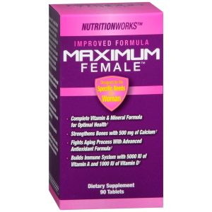 Nutritionworks Maximum Female Tablets - 90 TB