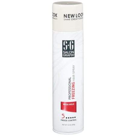 Salon Grafix Professional Freezing Hair Spray 5 Mega Hold - 10 OZ