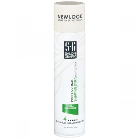 Salon Grafix Professional Shaping Xtra Hair Spray 4 Extra Firm Control - 10 OZ