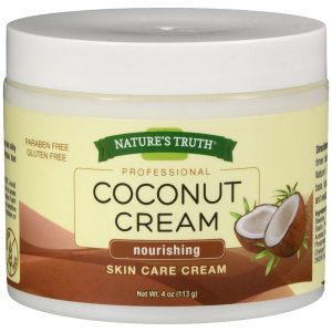 Nature's Truth Professional Coconut Cream Nourishing Skin Care Cream - 4 OZ