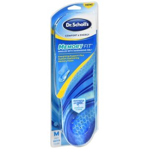 Dr. Scholl's Comfort & Energy Memory Fit Insoles With Massaging Gel Men's - 1 PR