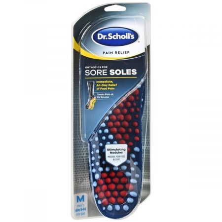 Dr. Scholl's Pain Relief Orthotics For Sore Soles Men's - 1 PR