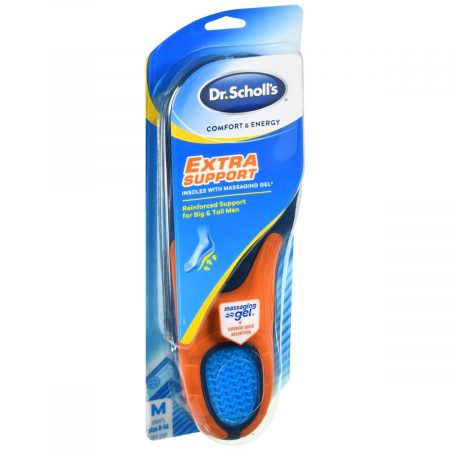 Dr. Scholl's Comfort & Energy Extra Support Insoles With Massaging Gel Men's - 1 PR
