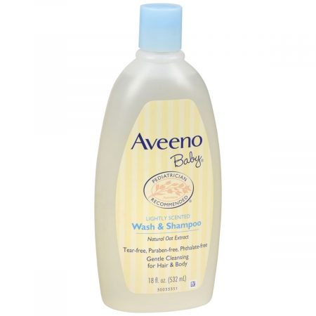 AVEENO Baby Wash & Shampoo Lightly Scented - 18 OZ