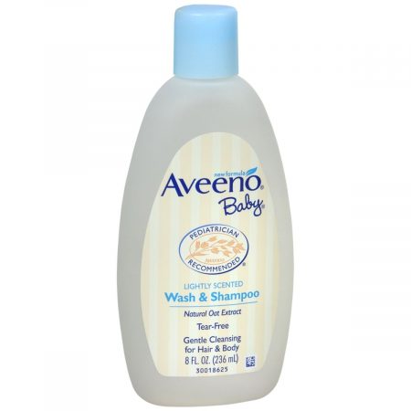 AVEENO Baby Wash and Shampoo Lightly Scented - 8 OZ