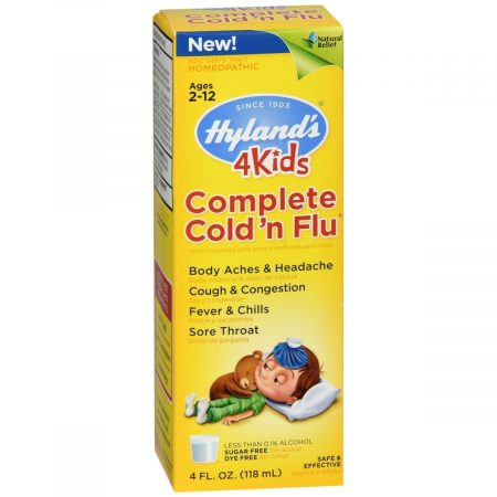 Hyland's 4Kids Complete Cold 'n Flu Liquid - 4 OZ