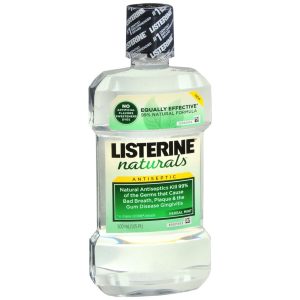 Listerine Natural Herbal Mint Mouthwash - 500 ML