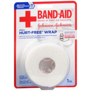BAND-AID Hurt-Free Wrap Small 1 in - 2.3 YD