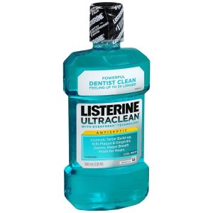 Listerine Ultraclean Antiseptic Cool Mint - 500 ML