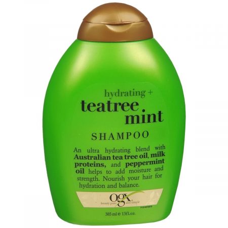 OGX Hydrating Shampoo Teatree Mint - 13 OZ