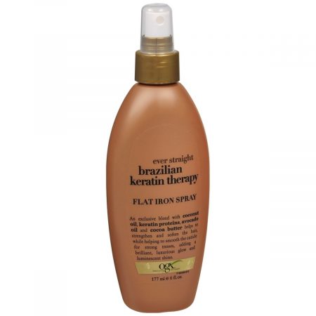 OGX Ever Straight Brazilian Keratin Therapy Flat Iron Spray - 6 OZ