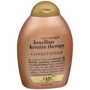 OGX Ever Straight Conditioner Brazilian Keratin Therapy - 13 OZ