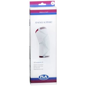 FLA ORTHOPEDICS ProLite White 3D Knee Support X-Large 75888-05 - 1 EA