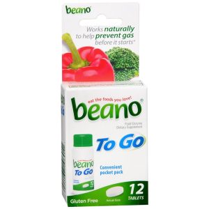 Beano To Go Tablets - 12 TB