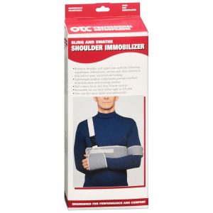 OTC Professional Orthopaedic Sling and Swathe Shoulder Immobilizer Gray Adjustable 2465 - 1 EA