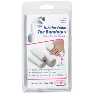 PediFix Tubular Foam Toe Bandages - 3 EA