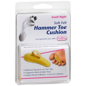 PediFix Soft Felt Hammer Toe Cushion Small Right - 1 EA