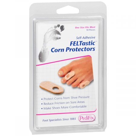 PediFix FELTastic Corn Protectors One Size Fits Most - 10 EA