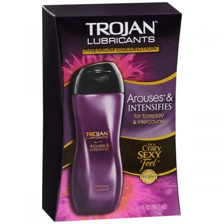 TROJAN Lubricants Personal Lubricant Arouses & Intensifies - 3 OZ