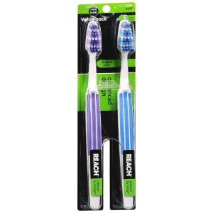 REACH Advanced Design Toothbrushes Soft - 2 EA