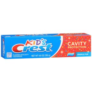 Crest Toothpaste Kids' Cavity Protection Sparkle Fun Flavor - 4.6 OZ