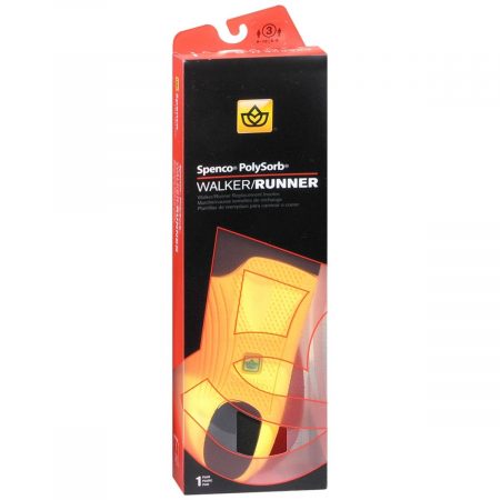 Spenco PolySorb Walker/Runner Replacement Insoles #3 - 1 PR