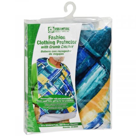 Essential Medical Supply Fashion Clothing Protector with Crumb Catcher - 1 EA