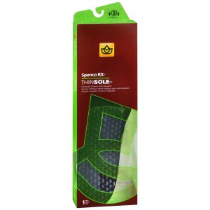 Spenco RX ThinSole Full-length Orthotic Arch Supports Size 3 - 1 PR