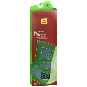Spenco RX ThinSole Full-length Orthotic Arch Supports Size 5 - 1 PR