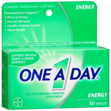 One A Day Energy Tablets - 50 TB