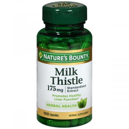 Nature's Bounty Milk Thistle 175 mg Capsules - 100 CP